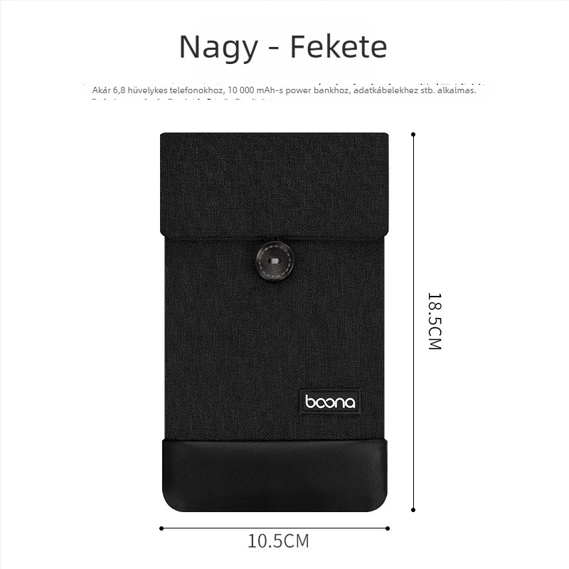 Baona Power Bank tároló táska – telefonvédő tok, fejhallgató tok, ütésálló és vízálló