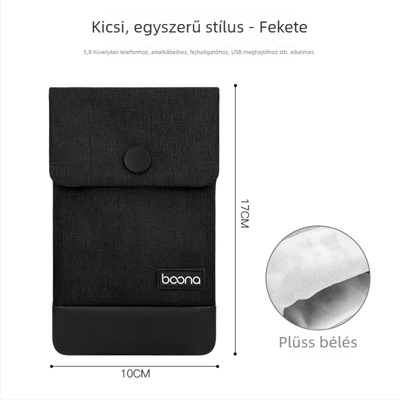 Baona Power Bank tároló táska – telefonvédő tok, fejhallgató tok, ütésálló és vízálló