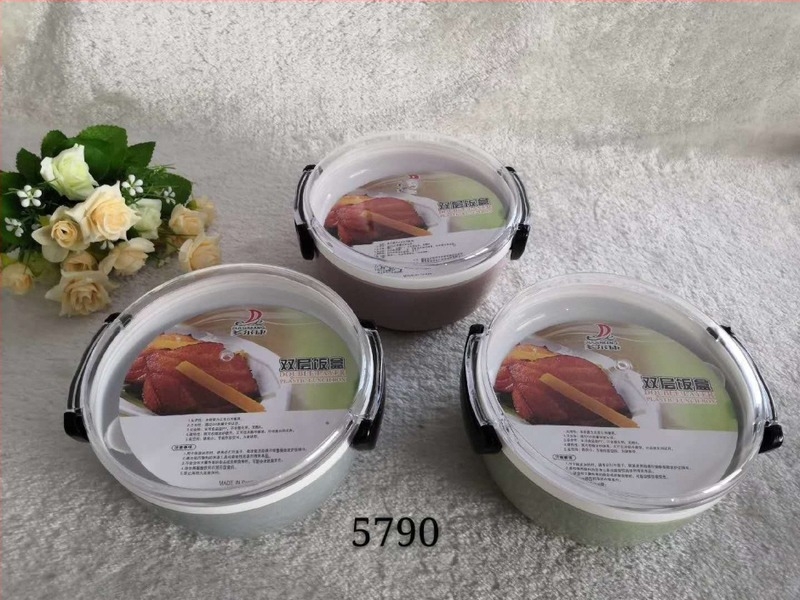 Rozsdamentes acél zárt négyszögletes ebédes doboz, 501-800 ml