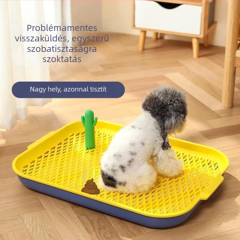 Nagy méretű hordozható kutya toalett közepes méretű terekhez