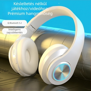 Bluetooth vezeték nélküli sport fülhallgató LED világítással, zajcsökkentés, futáshoz