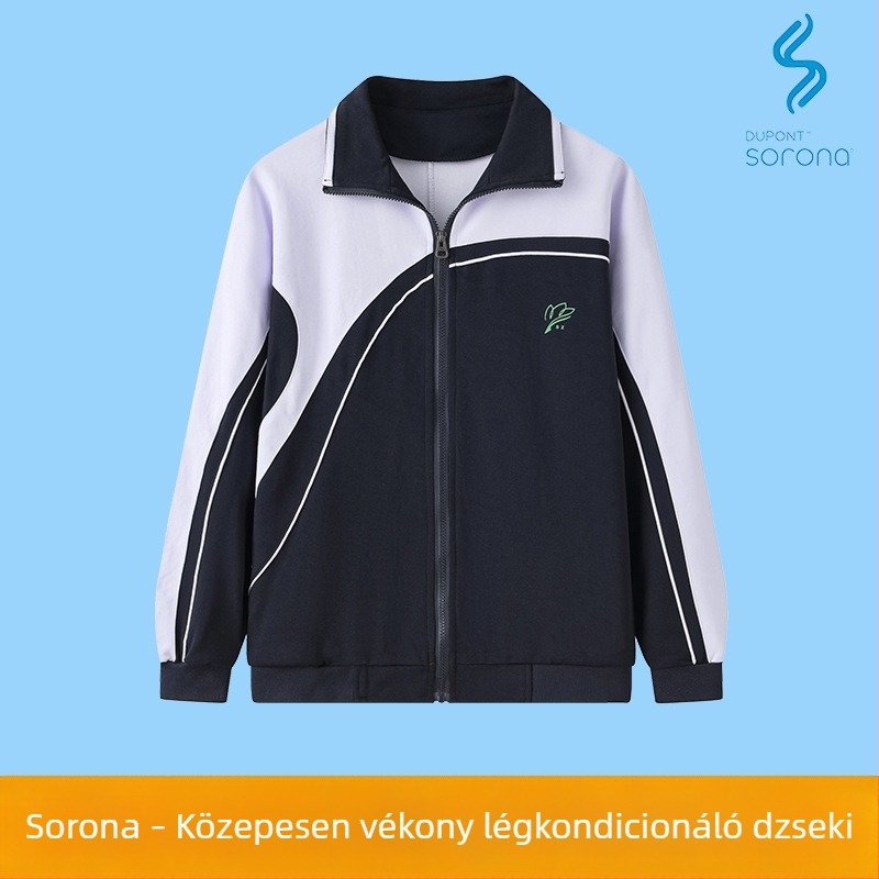 Téli iskolai egyenruha készlet középiskolásoknak – uniszex fleece-béléssel ellátott zipzáros kabát és nadrág