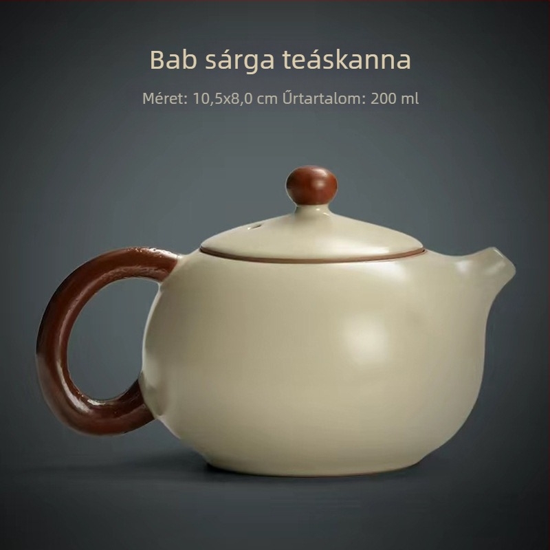 Barna Ruyao kerámia teafilter – kiváló minőségű szűrő tealevélhez és a víz elválasztásához