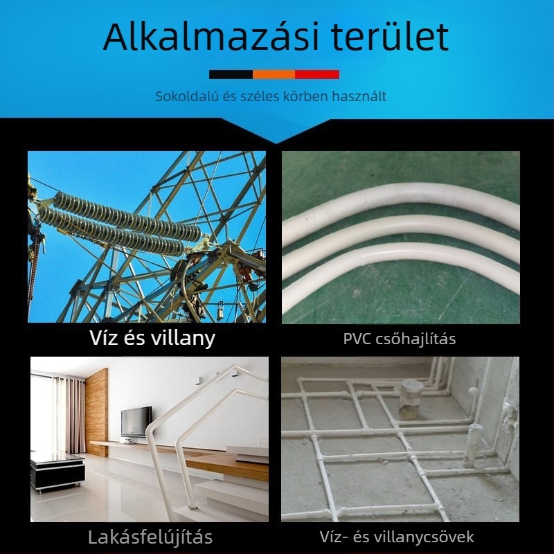 Kézi rugós PVC vezeték hajlító eszköz, krómozott No.75 acél