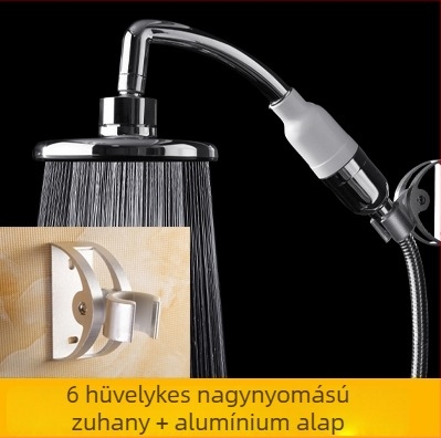 Tiantai Hualian zuhanyfej készlet: kézi és esős zuhanyfej a fürdőszobába, víznyomás növelő a bojlerhez