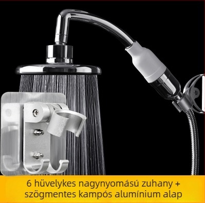 Tiantai Hualian zuhanyfej készlet: kézi és esős zuhanyfej a fürdőszobába, víznyomás növelő a bojlerhez
