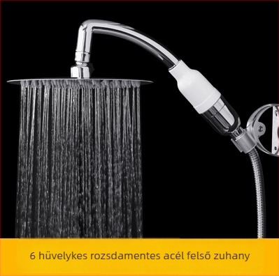 Tiantai Hualian zuhanyfej készlet: kézi és esős zuhanyfej a fürdőszobába, víznyomás növelő a bojlerhez
