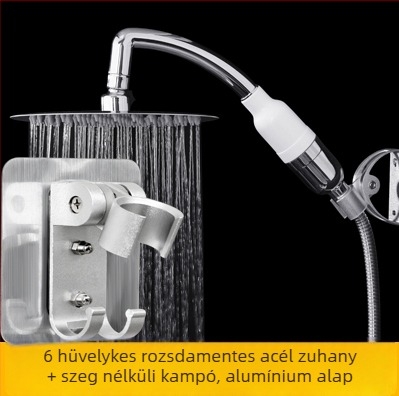 Tiantai Hualian zuhanyfej készlet: kézi és esős zuhanyfej a fürdőszobába, víznyomás növelő a bojlerhez