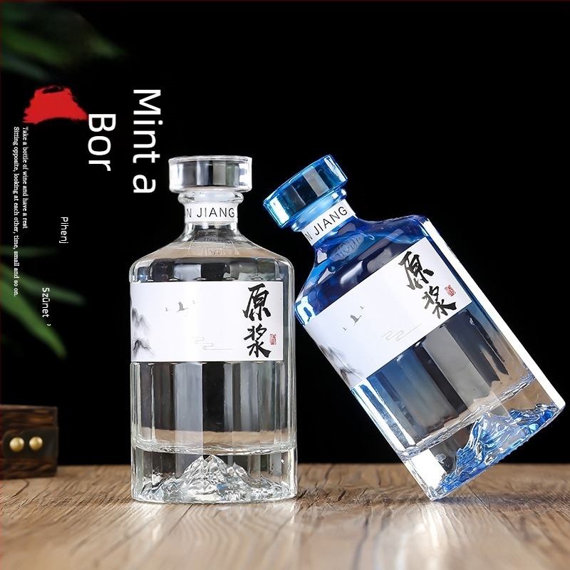 500 ml-es üvegek otthoni főzéshez italok készítéséhez, üres palackok feltöltéséhez, teljes készlet esküvői ünnepséghez