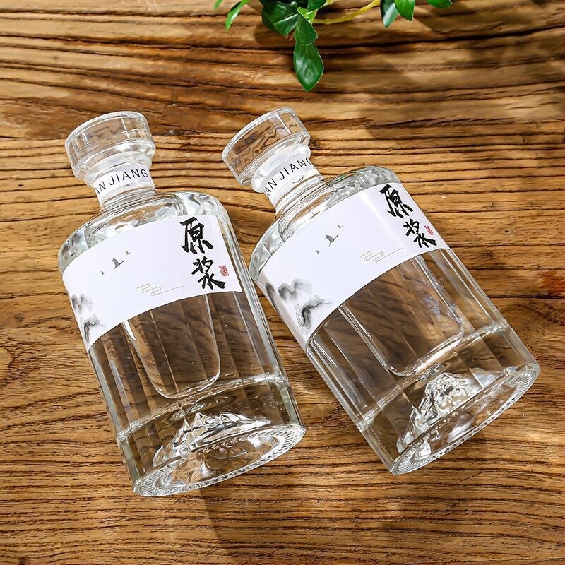 500 ml-es üvegek otthoni főzéshez italok készítéséhez, üres palackok feltöltéséhez, teljes készlet esküvői ünnepséghez
