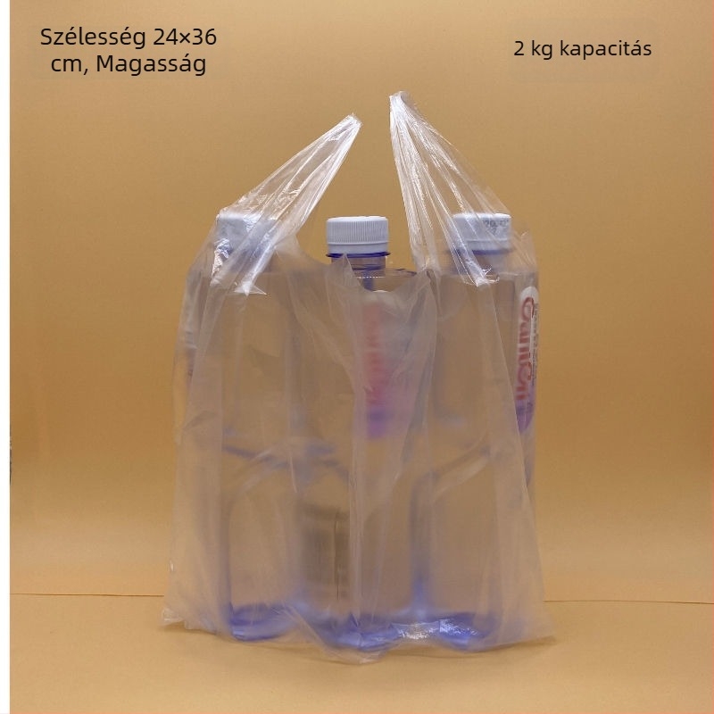 Kis átlátszó egyszer használatos élelmiszer zacskók, mellény-stílusú zacskók, szósz zacskók, fehér műanyag zacskók
