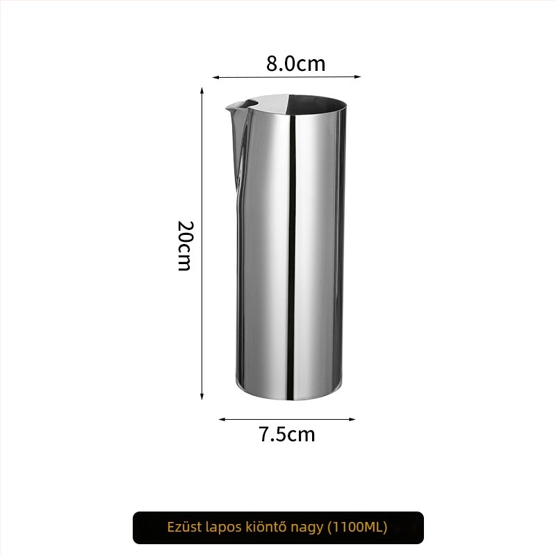 Rozsdamentes acélból készült bárdispenser és decanter, bor és italok számára, 601–700 ml, arany szín.