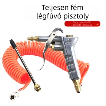 Fast Leopard Rézcső fúvóka, szabályozható légáram, nagy nyomásnak ellenálló pneumatikus porfúvópisztoly