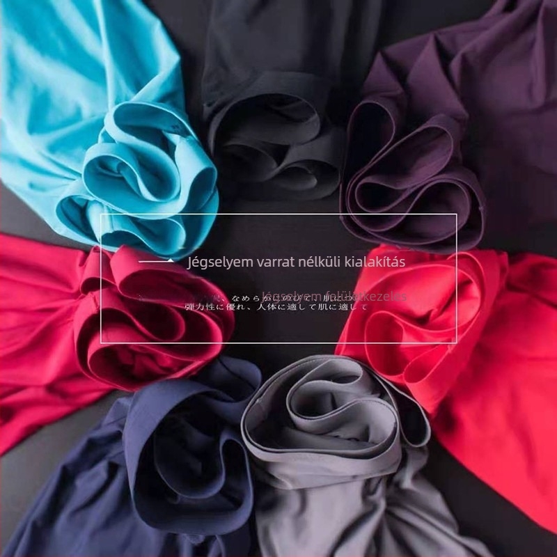Ice Silk férfi alsónemű, ultra vékony, varrás nélküli, egyrészes boxer, lélegző