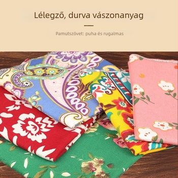 Mugwort kalapács – Kézzel készült DIY masszázs kalapács szatén brokát anyagkészlet (félkész wellness kalapács)