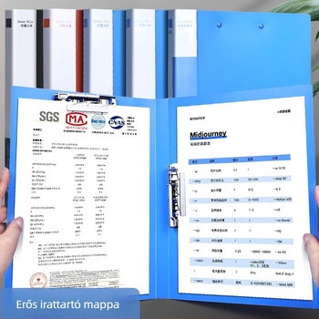 A4-es méretű fájlmappa dupla erős csattal