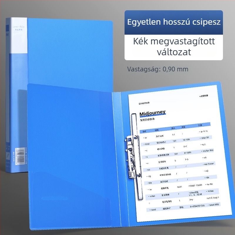 A4-es méretű fájlmappa dupla erős csattal