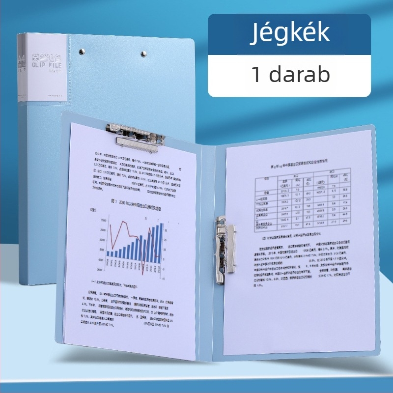 A4-es méretű fájlmappa dupla erős csattal