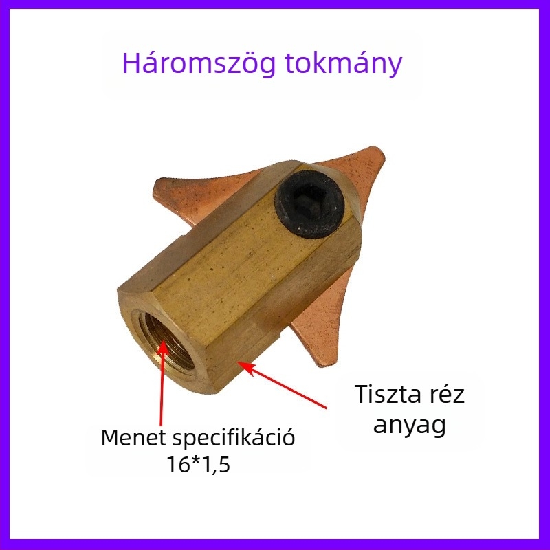 Autóformázó és lemezjavító gép kiegészítők: pisztoly alakú fogantyú, háromszög alakú alkatrész, szénrúd, körkörös tömítés, befogófej