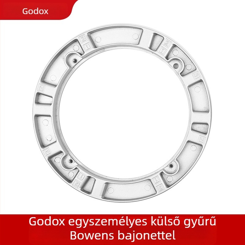 Baorong adaptergyűrű Godox stúdió softboxokhoz (négyzetes/nyolcszögletes)
