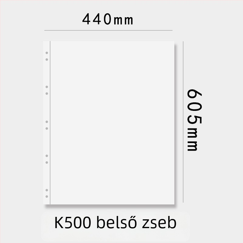 1000 darabos puzzle tároló, A1 poszterkönyv és A2 vastag gyűjteményes mappa, 60 oldal, PP anyag