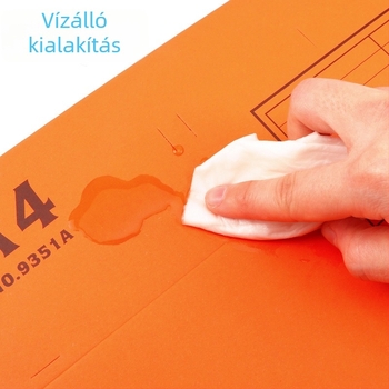 A4-es vas kampóval ellátott mappa klipek