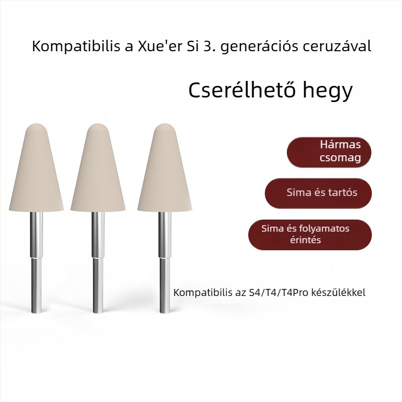 Xueersi harmadik generációs stylushoz való cserélhető tollhegyek, Lite kopásálló hegyek, P4 tanuló készülékhez