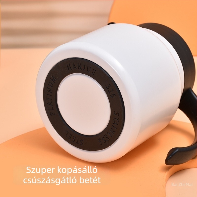 316 rozsdamentes acél termosz teát és víz elválasztó rendszerrel, nagy kapacitású, otthoni használatra, modern minimalist dizájn