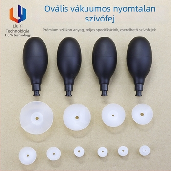 BVJ-X Elliptikus szívó golyó toll, kézi szívó toll, antistatikus, szívócsésze
