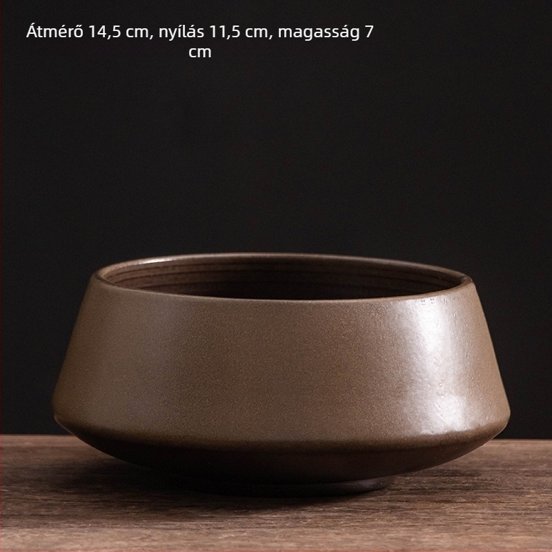 Speciális hidropóniás edény zöld növényekhez, moha gömbökhöz és páfrányokhoz — beltéri asztali dekoráció
