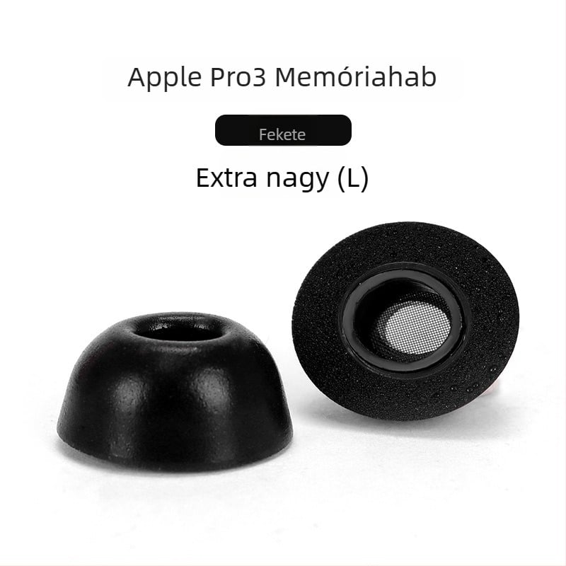 Memóriahabos fülkapcsok AirPods Pro 3. generációhoz, szivacsos füldugók, inert szivacs füldugók