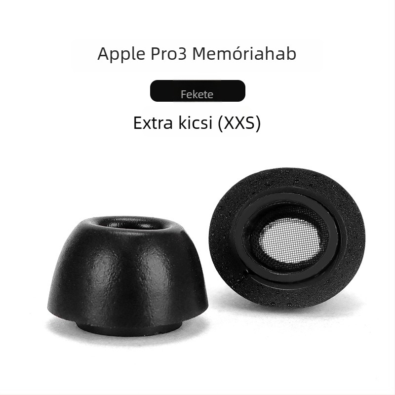 Memóriahabos fülkapcsok AirPods Pro 3. generációhoz, szivacsos füldugók, inert szivacs füldugók