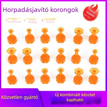 Fényezés nélküli horpadásjavító készlet autókhoz — húzóeszközök, húzó táblák, tömítőelemek és kalapács