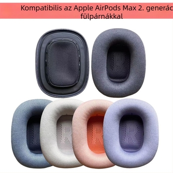 Apple AirPods Max második generációs fülpárna borító szivacsból és bőrből