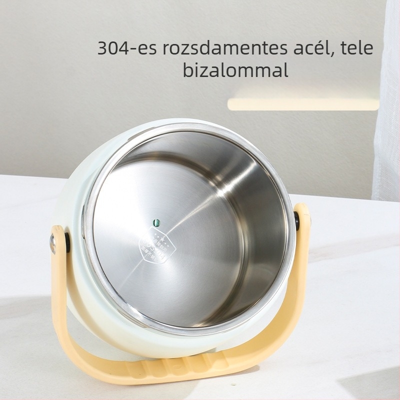 Haowen 304 rozsdamentes acél hőszigetelt ebédes doboz, többszintes, hordozható irodai ebédes doboz