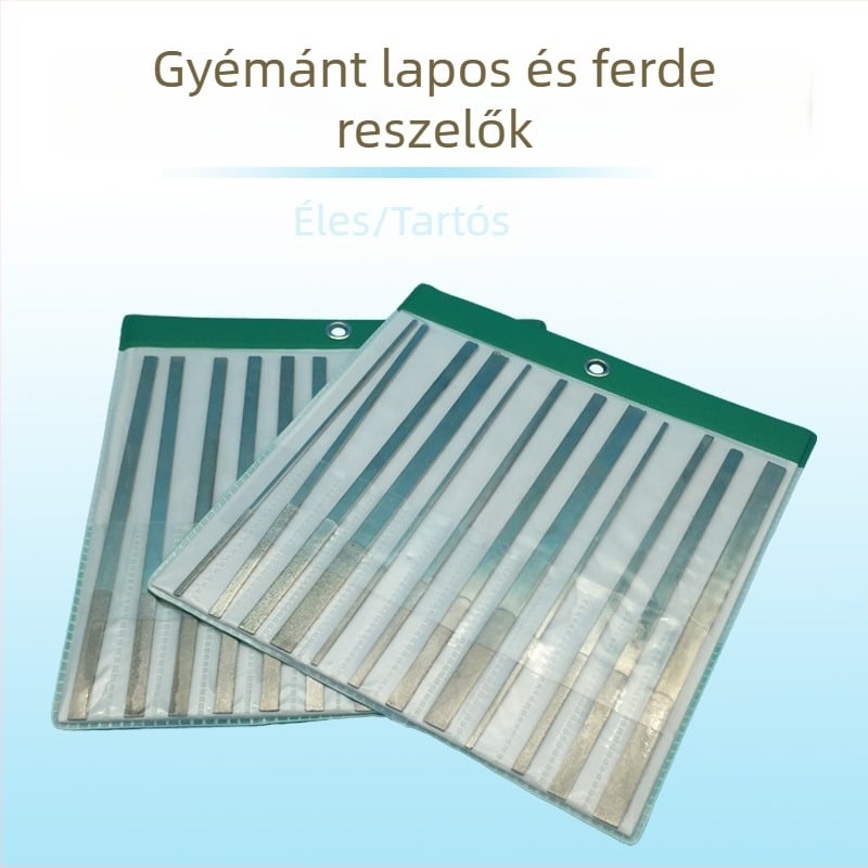 Elektroplatált ötvözet gyémánt reszelő, sík és ferde CF-400