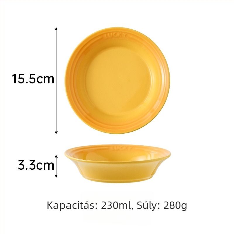 Emailezett kerámia étkészlet gradient színnel, rizses tálak és tányérok, moka rózsaszín, modern otthoni étkészlet