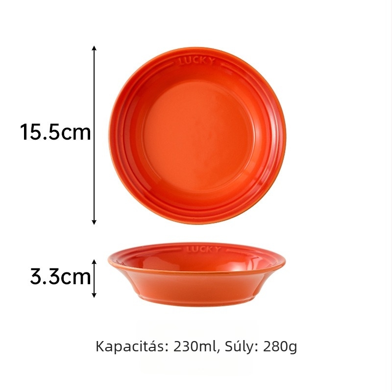 Emailezett kerámia étkészlet gradient színnel, rizses tálak és tányérok, moka rózsaszín, modern otthoni étkészlet