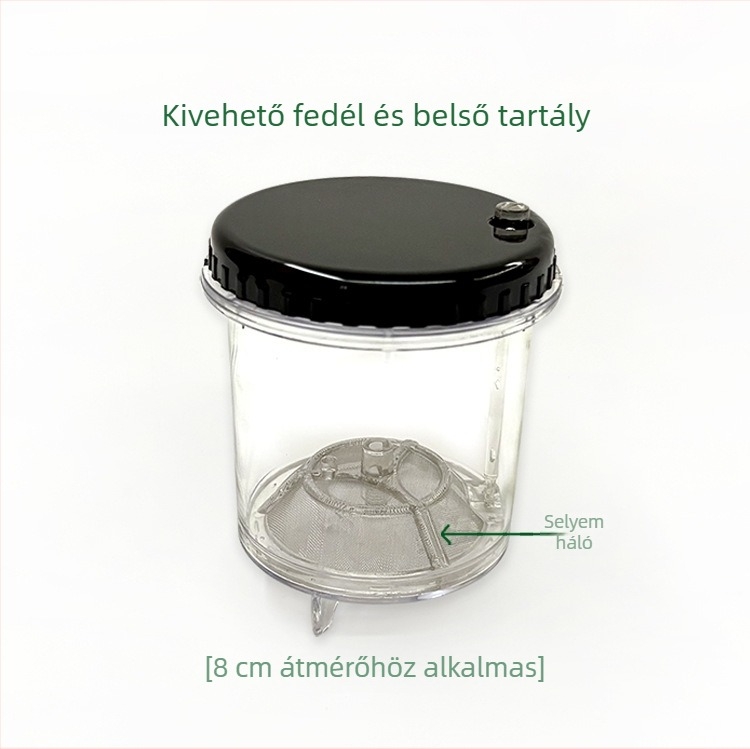 Teáinfúzor belső rész 7-8 cm-es pohárnyílású, PC anyagú, 304 rozsdamentes acél.