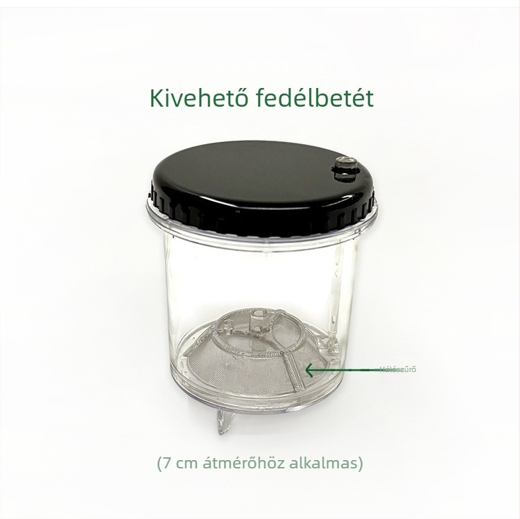 Teáinfúzor belső rész 7-8 cm-es pohárnyílású, PC anyagú, 304 rozsdamentes acél.