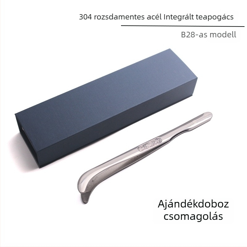 Rozsdamentes acél – Virág sorozat: teáskés, teáskard és előformák a tea ceremóniája DIY 067·068