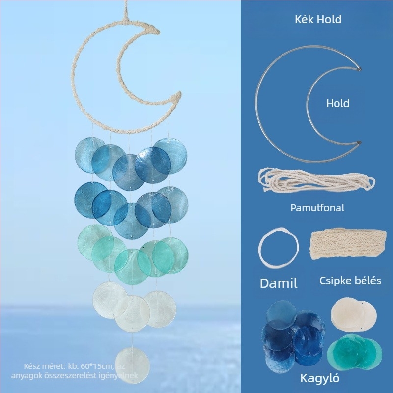 DIY kagylókból – kreatív kézműves dekoráció gyerekeknek a hálószobába