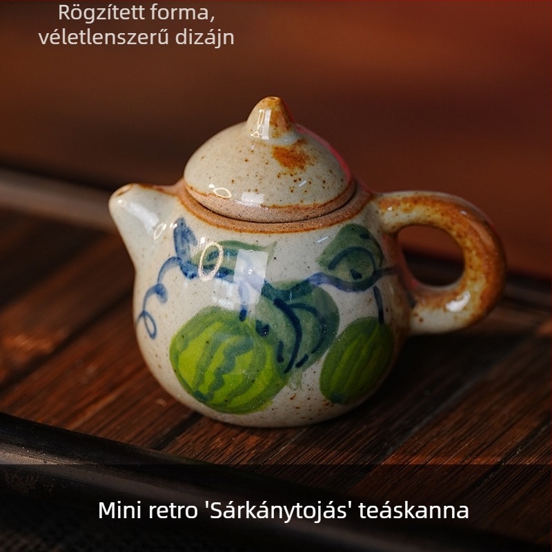 Mahjonghoz való kis teáskanna, Tea Pet, füstölő tartó, Jingdezhen kerámia, dekoratív darab a kung-fu tea ceremóniához