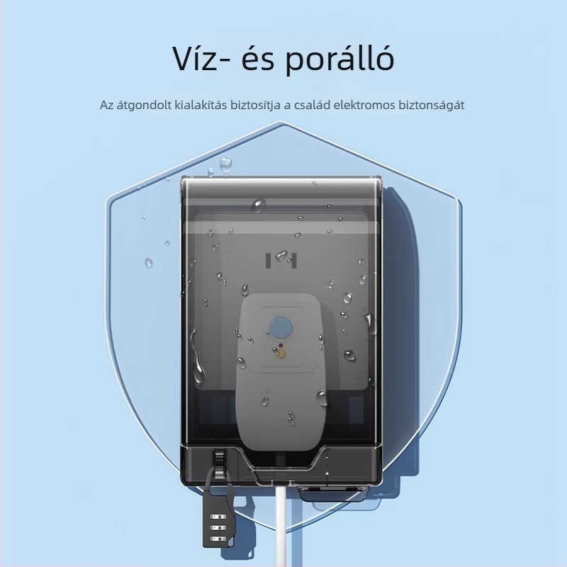Type 86 Fürdőszoba: ragasztott védőkészülék megszakító ellen szivárgás és fröcsöklés, vízmelegítő védőfedél, megemelt és vízálló aljzatfedél-készlet