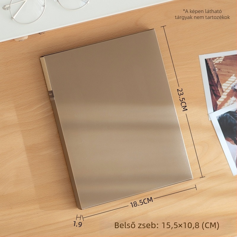 6 hüvelykes fotóalbum emlékekhez, 4-rácsos fotóoldalakkal, védőborítóval, kártyaalbum, nagy kapacitású családi akordeon-stílusú album