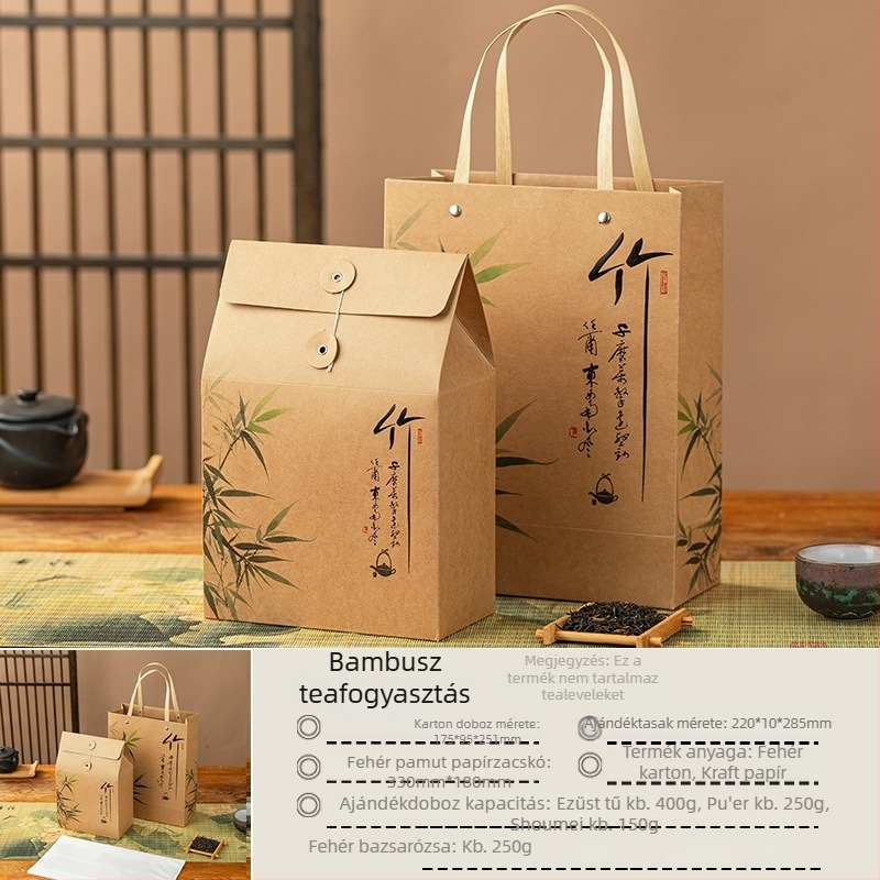 Tea csomagolására szolgáló papírtáskák, közép- és felső kategóriás minőség, testreszabható porciózott tea csomagoláshoz