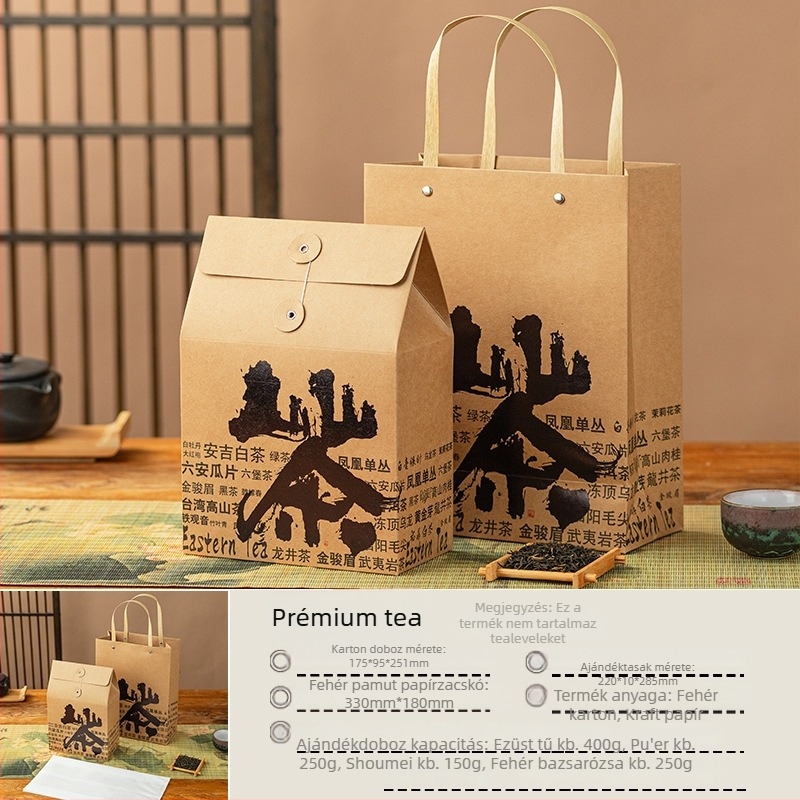 Tea csomagolására szolgáló papírtáskák, közép- és felső kategóriás minőség, testreszabható porciózott tea csomagoláshoz
