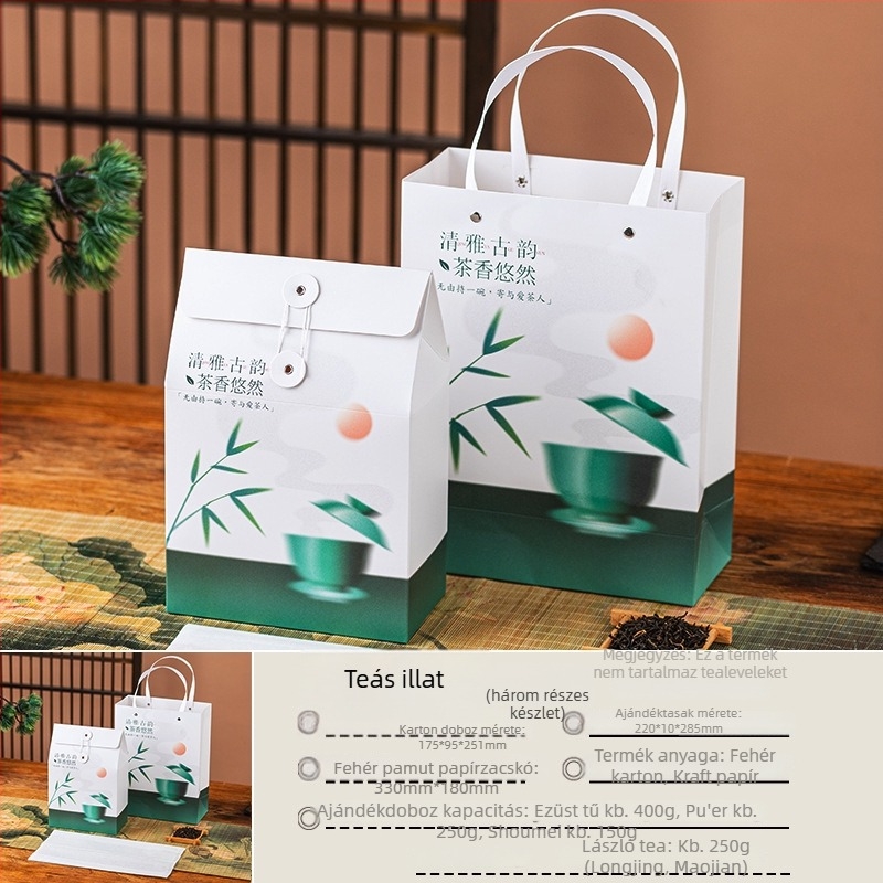 Tea csomagolására szolgáló papírtáskák, közép- és felső kategóriás minőség, testreszabható porciózott tea csomagoláshoz