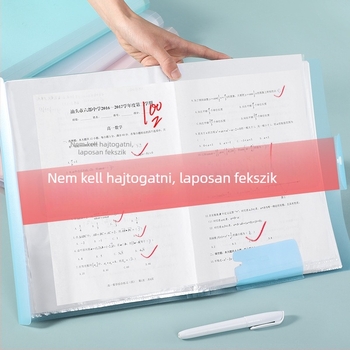 Jerry Átlátszó tesztfüzet középiskolás diákok számára, 20/30/40 oldal, PP anyag