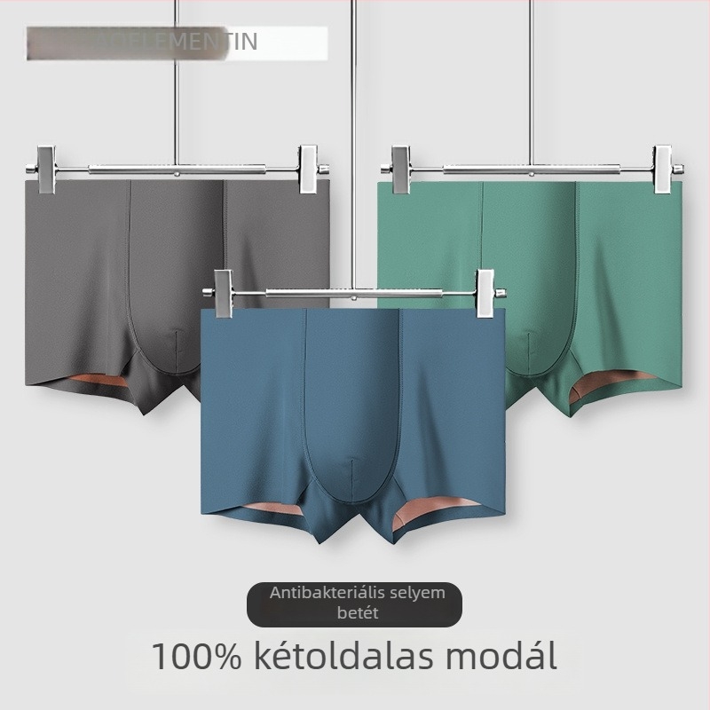 Férfi modal boxer alsó viszkóz béléssel az ágyéktájon, kényelmes egész évben